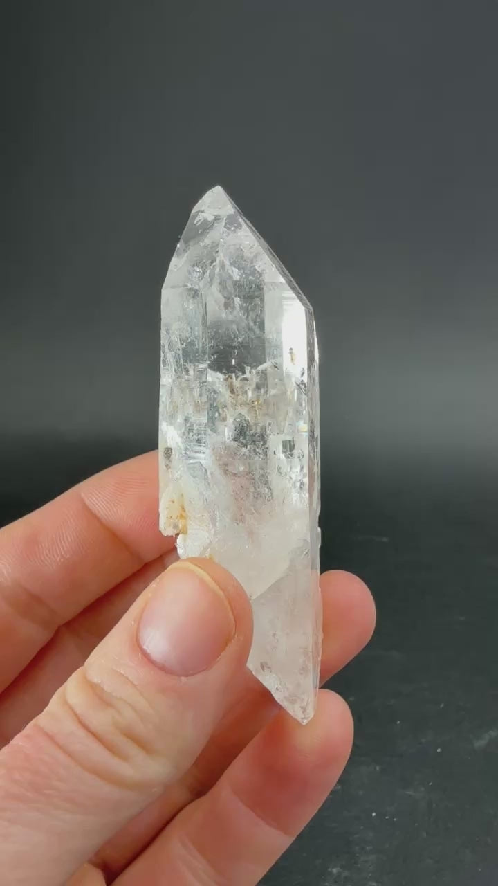 3" Double Terminated Colombian Lemurian Crystal DS2409