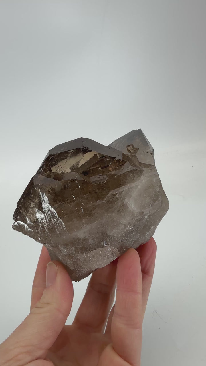 Smoky Quartz Gwindel from Mt. Blanc TD1582