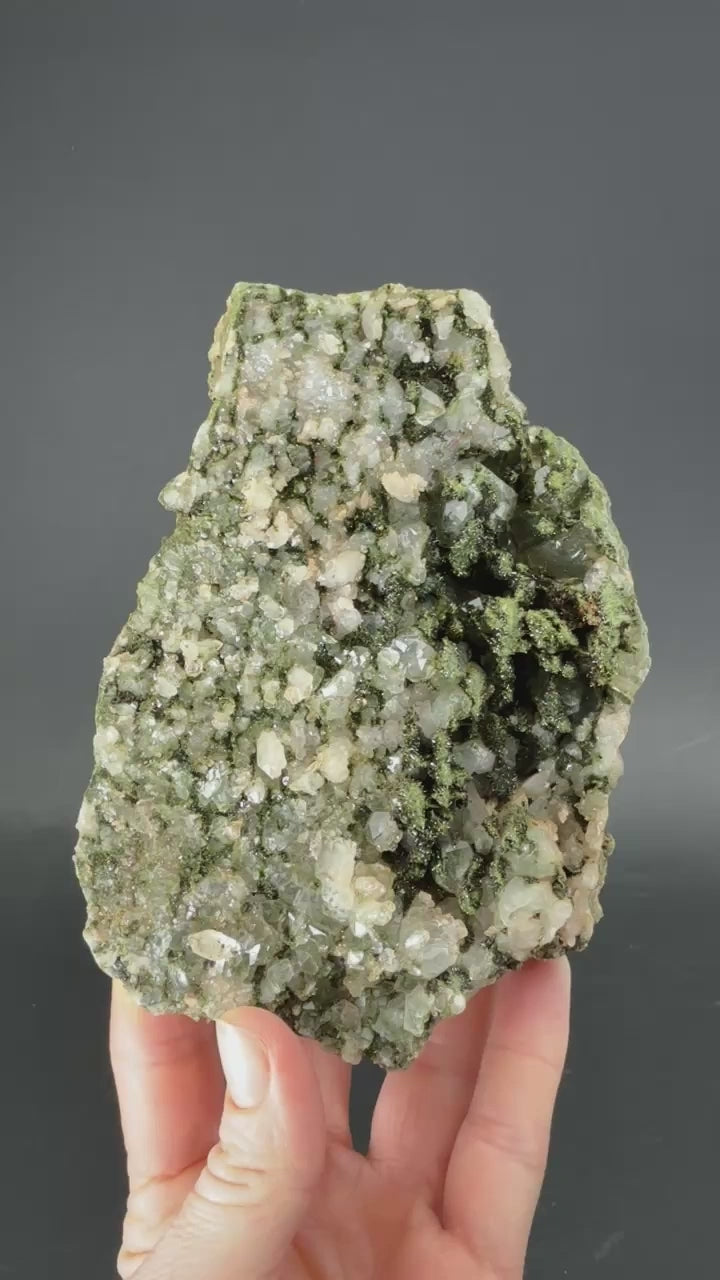 Quartz and Epidote Specimen from Turkey DS718