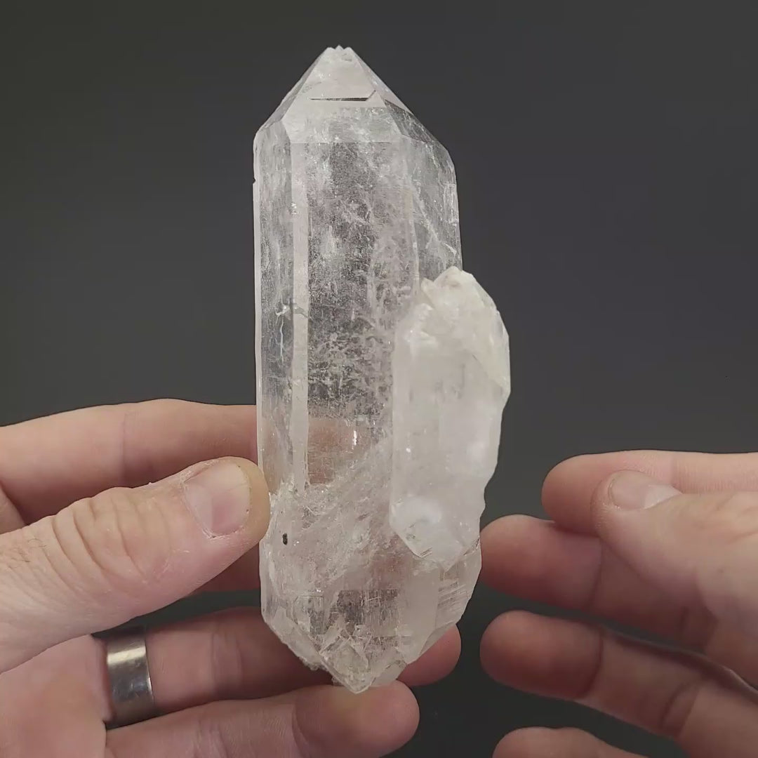 5" Double Terminated Himalayan Quartz Crystal DC506