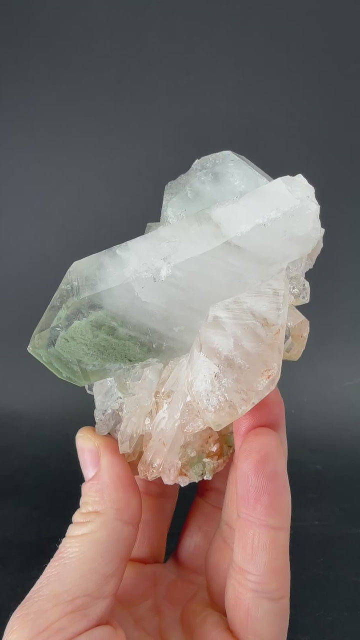Quartz with Chlorite Inclusions from Pakistan TF1822