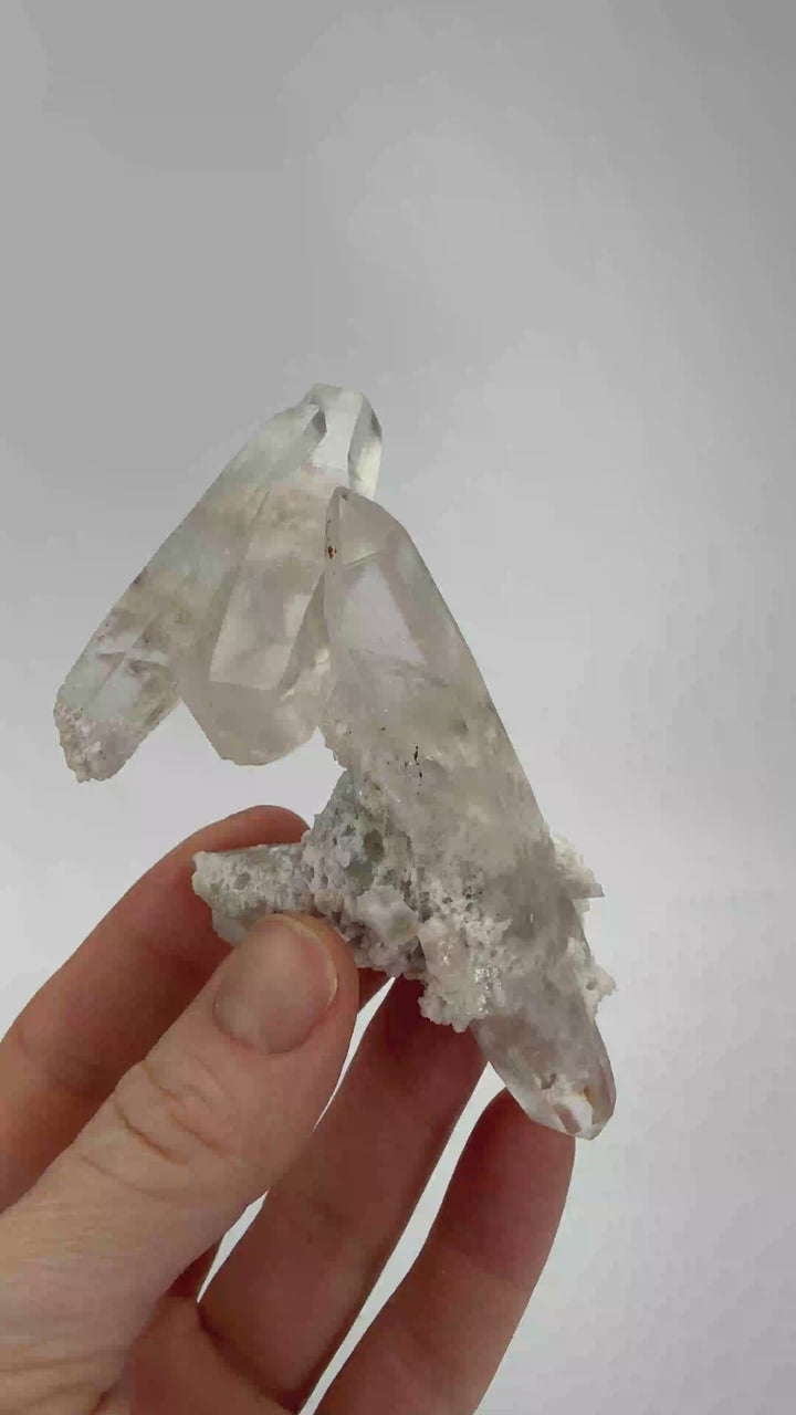 Double Terminated Quartz Cluster from Namibia DX2301