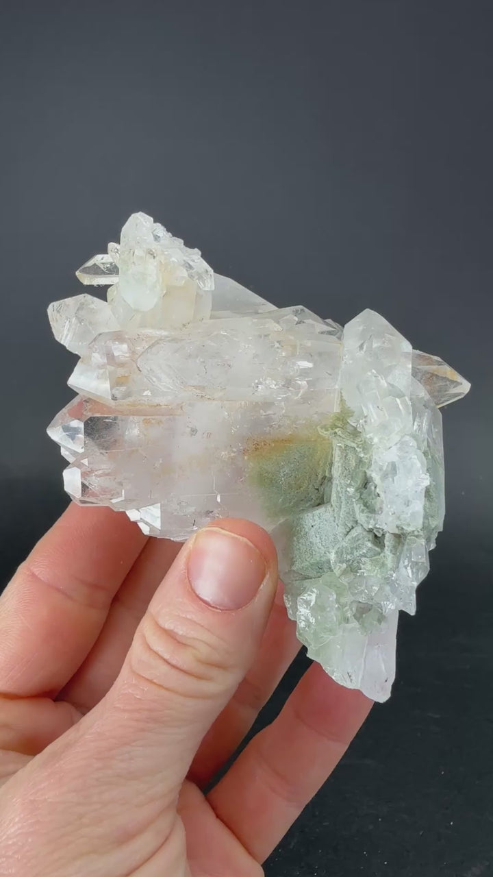 Quartz with Chlorite Inclusions from Pakistan TF1858