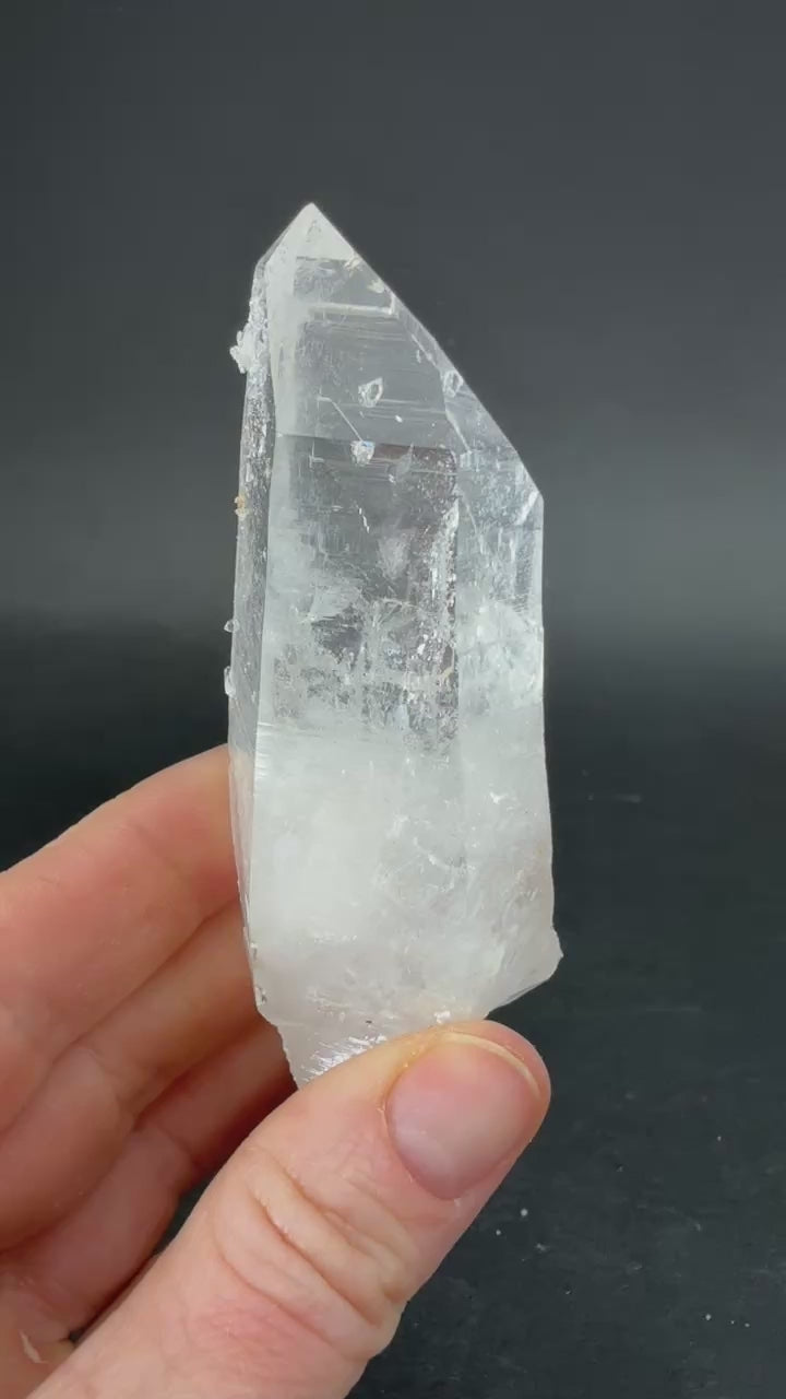 3.5" Double Terminated Colombian Lemurian Crystal TF3326