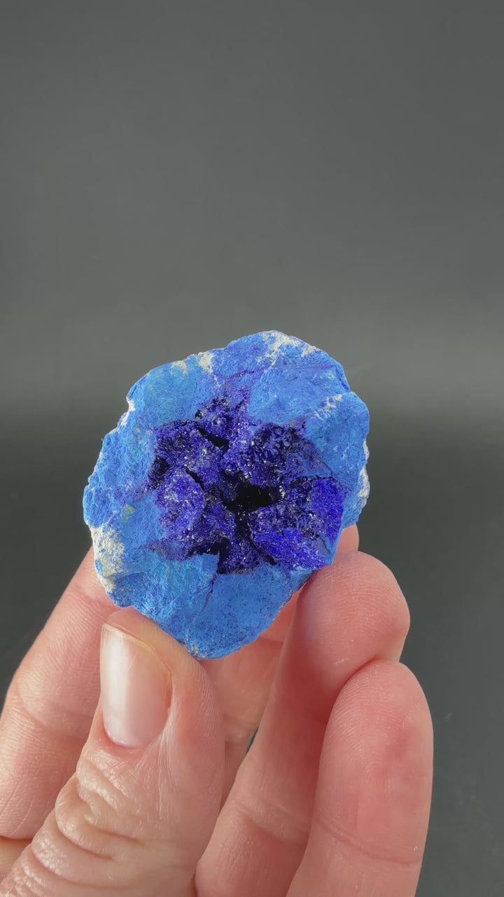 Natural Azurite Geode from Russia DM364