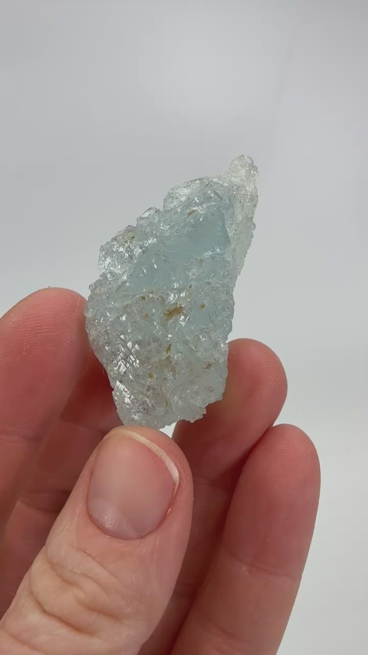 Etched Aquamarine Specimen from Brazil DV274