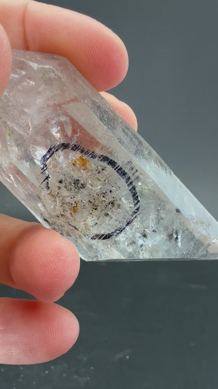 Carbon Included Enhydro from Tibet TF3276