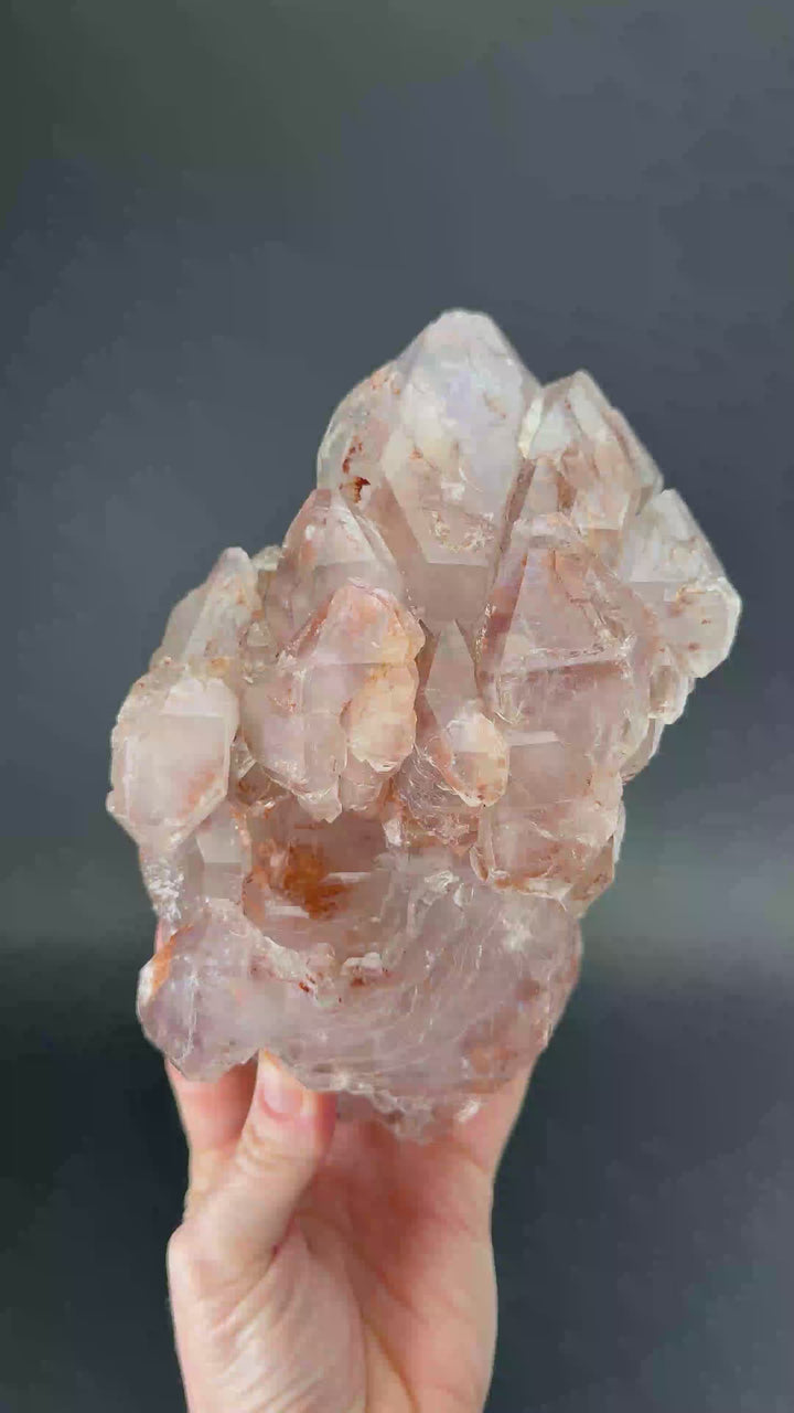 Amethyst Skeletal (Elestial) Quartz from Tanzania TD1572