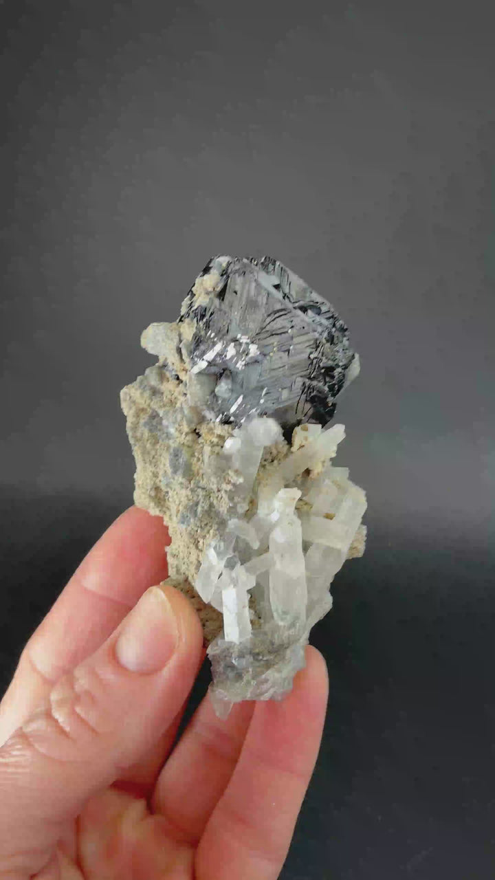 Sphalerite with Quartz DS163