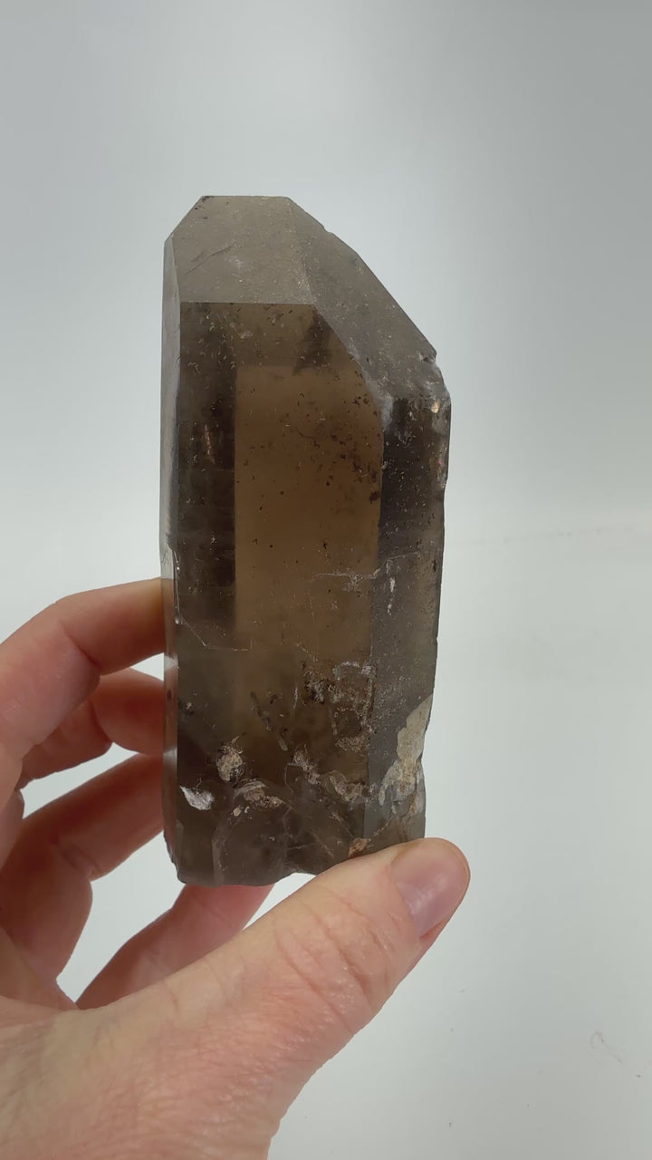 Smoky Quartz Point from Kazakhstan DS161