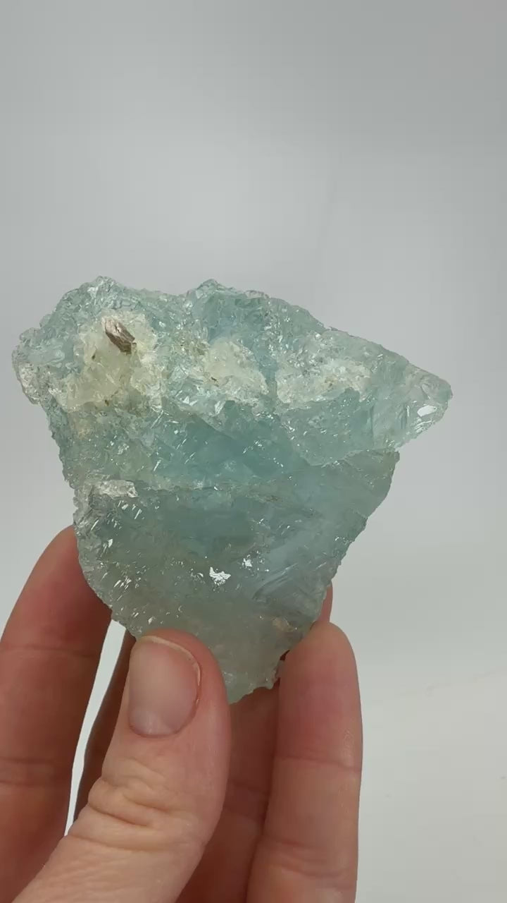 Etched Aquamarine Specimen from Brazil TU2142