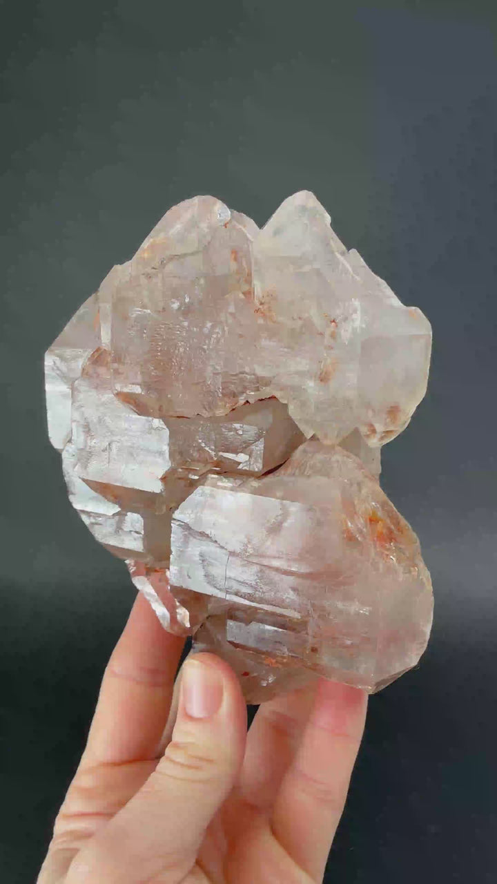 Amethyst Skeletal (Elestial) Quartz from Tanzania TD1593