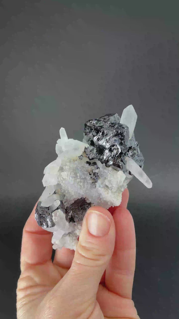 Sphalerite with Quartz from Russia CL0007