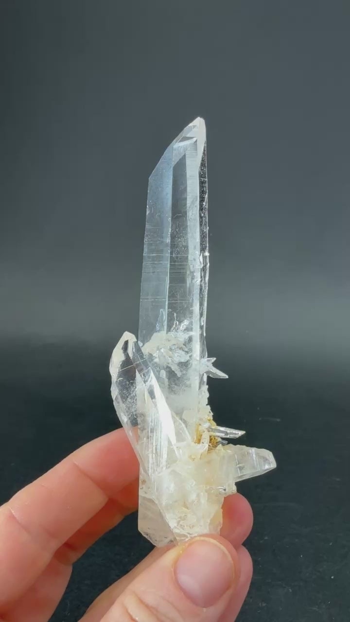 4.25" Colombian Lemurian Crystal DS2435