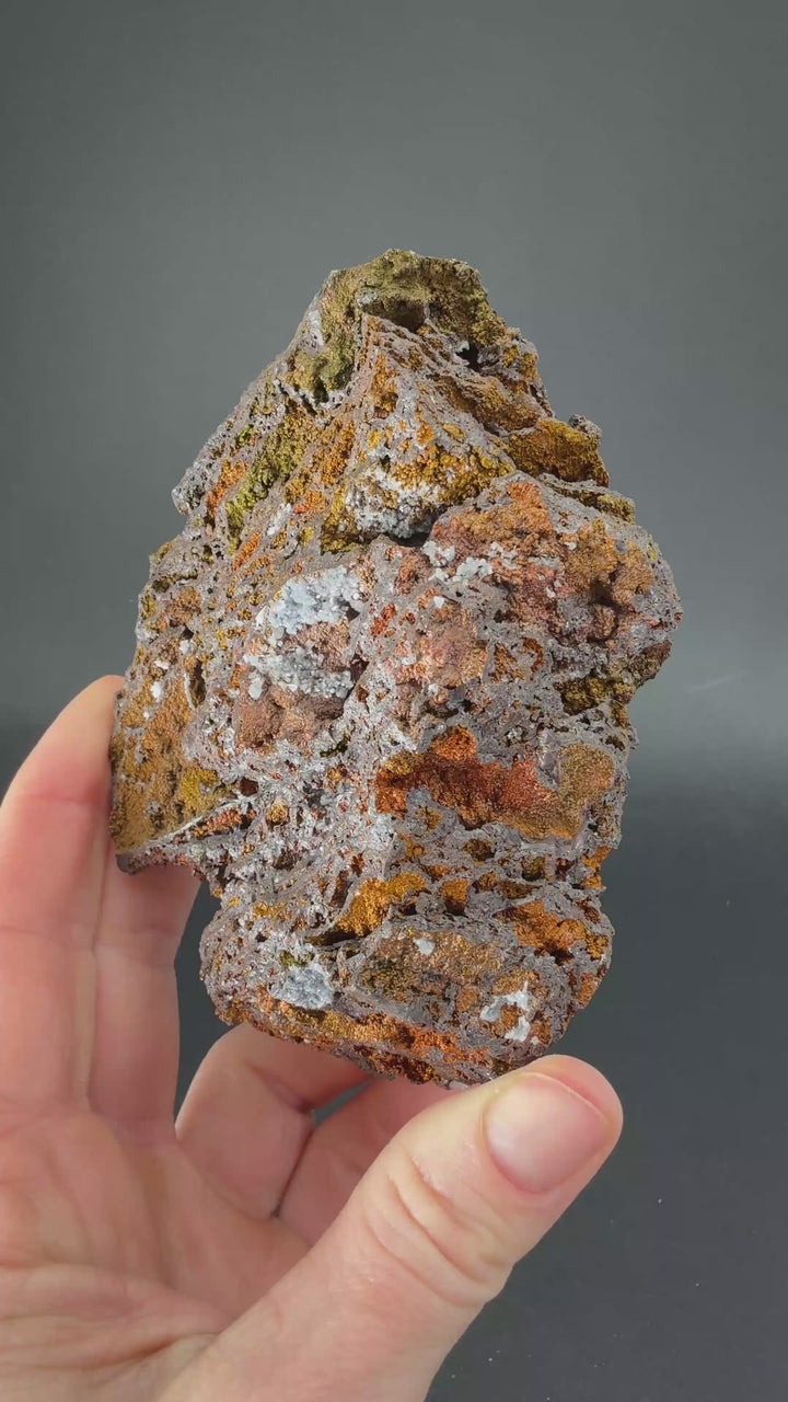 Iridescent Goethite (Turgite) from Mexico DS1441