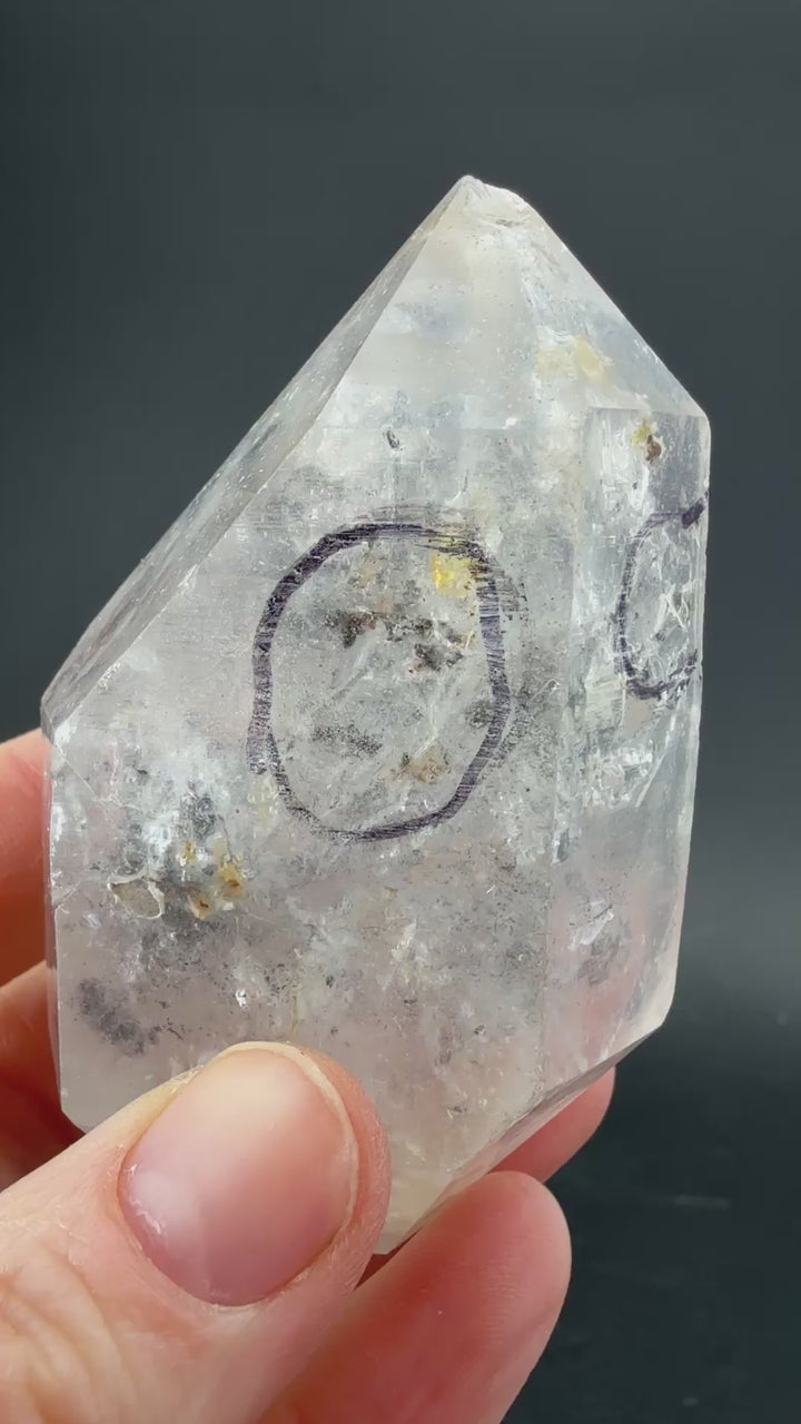 Carbon Included Enhydro from Tibet TF3274