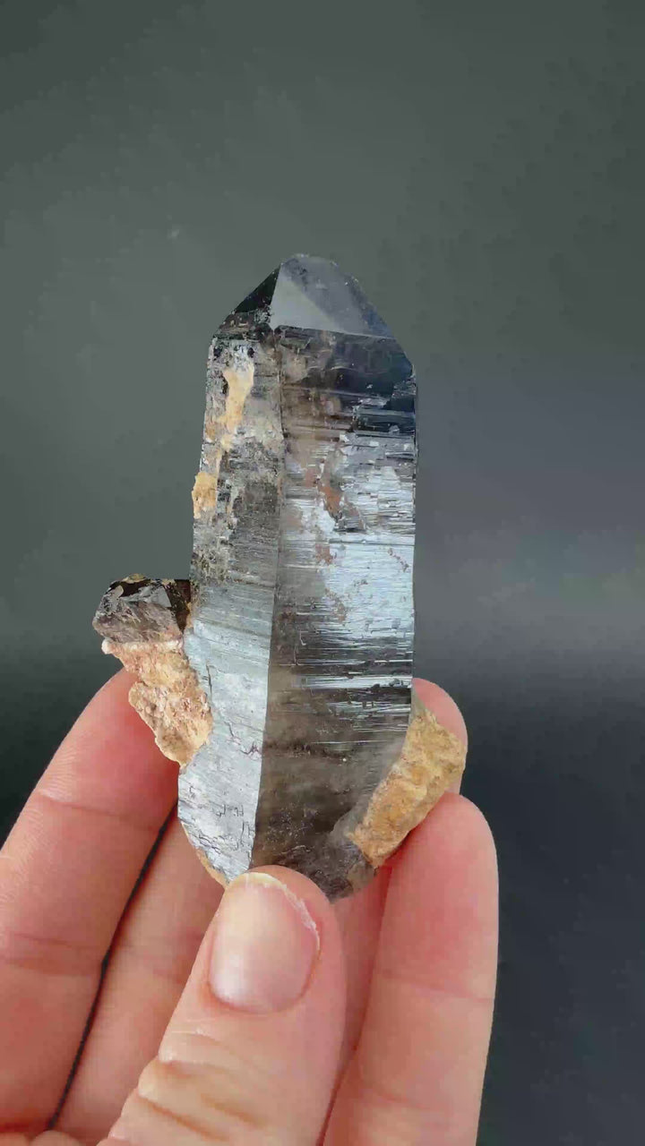 Smoky Quartz Crystal from Kazakhstan DS2571