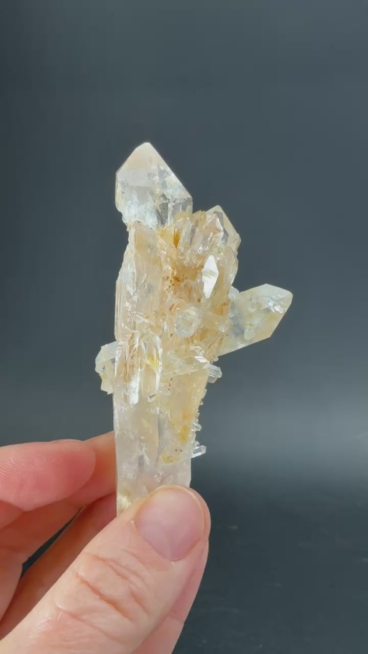 3.5" Blue Smoke Lemurian Cluster TW488