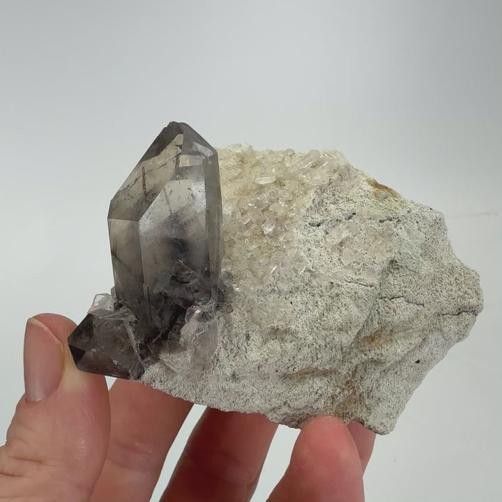 Quartz with Rutile and Brookite from Pakistan TF3349