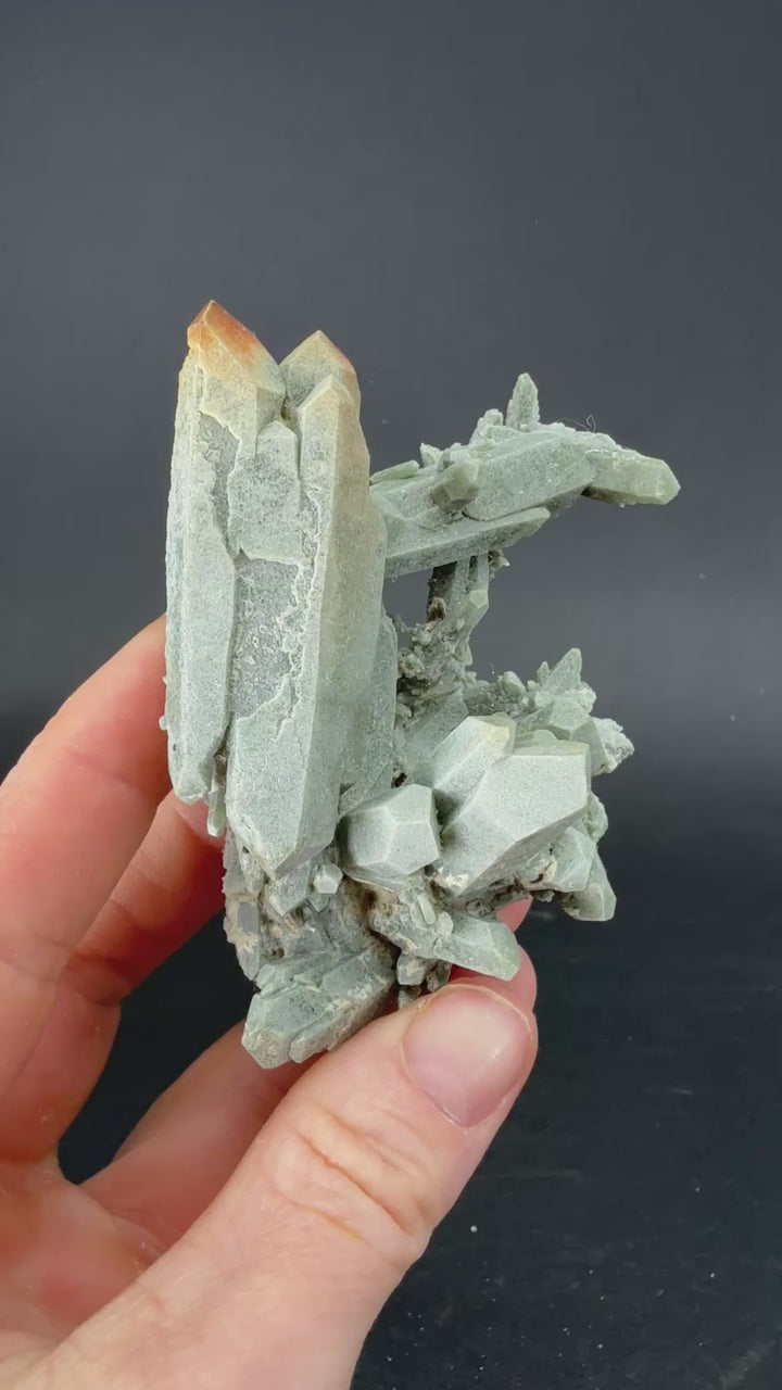 Quartz with Chlorite Inclusions from Pakistan TF1842