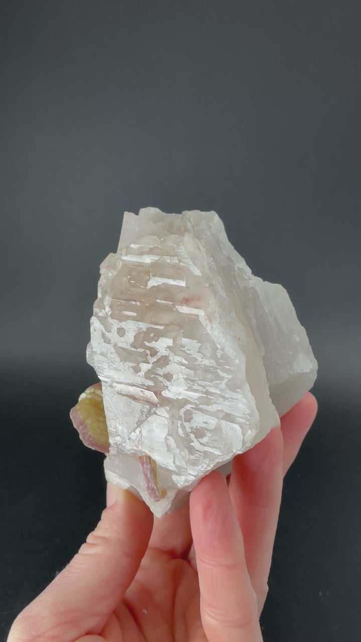 Lepidolite on Quartz TF495