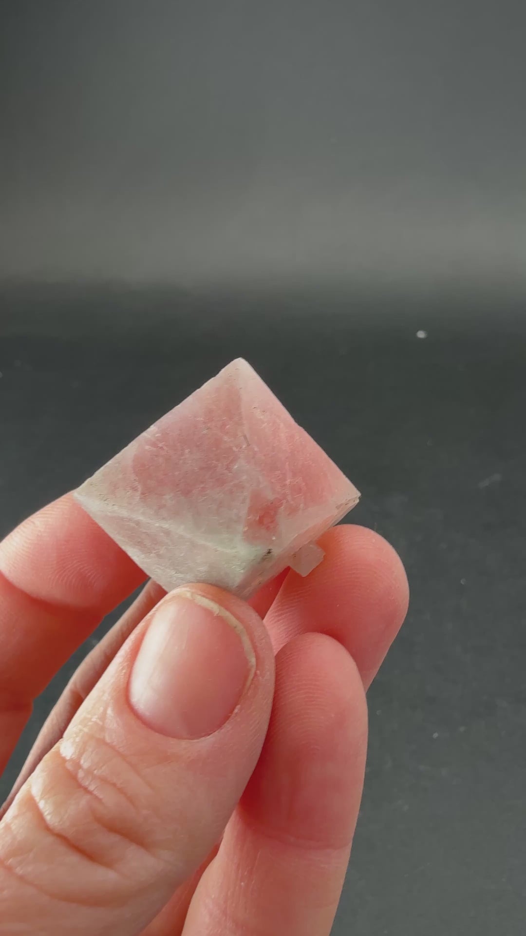 Octahedral Pink Fluorite with Bissolite from Inner Mongolia TD1923