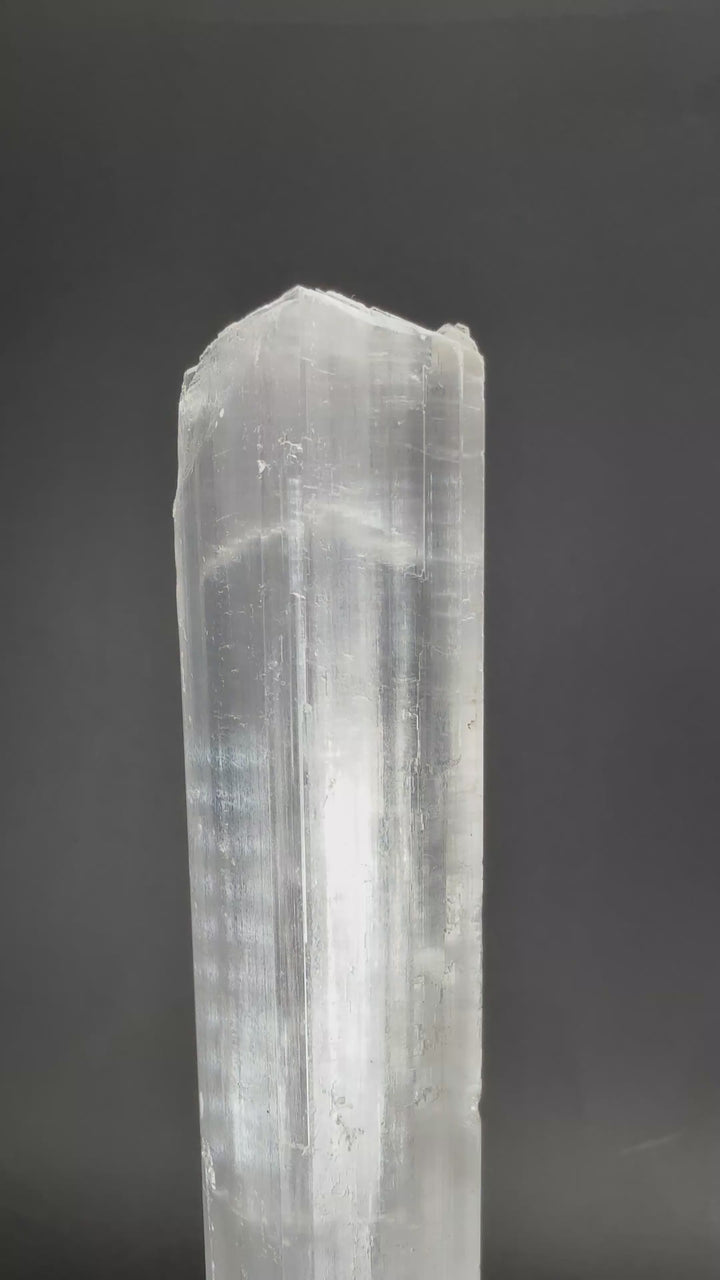 Gypsum Selenite Specimen from China on Acrylic Display TF2338