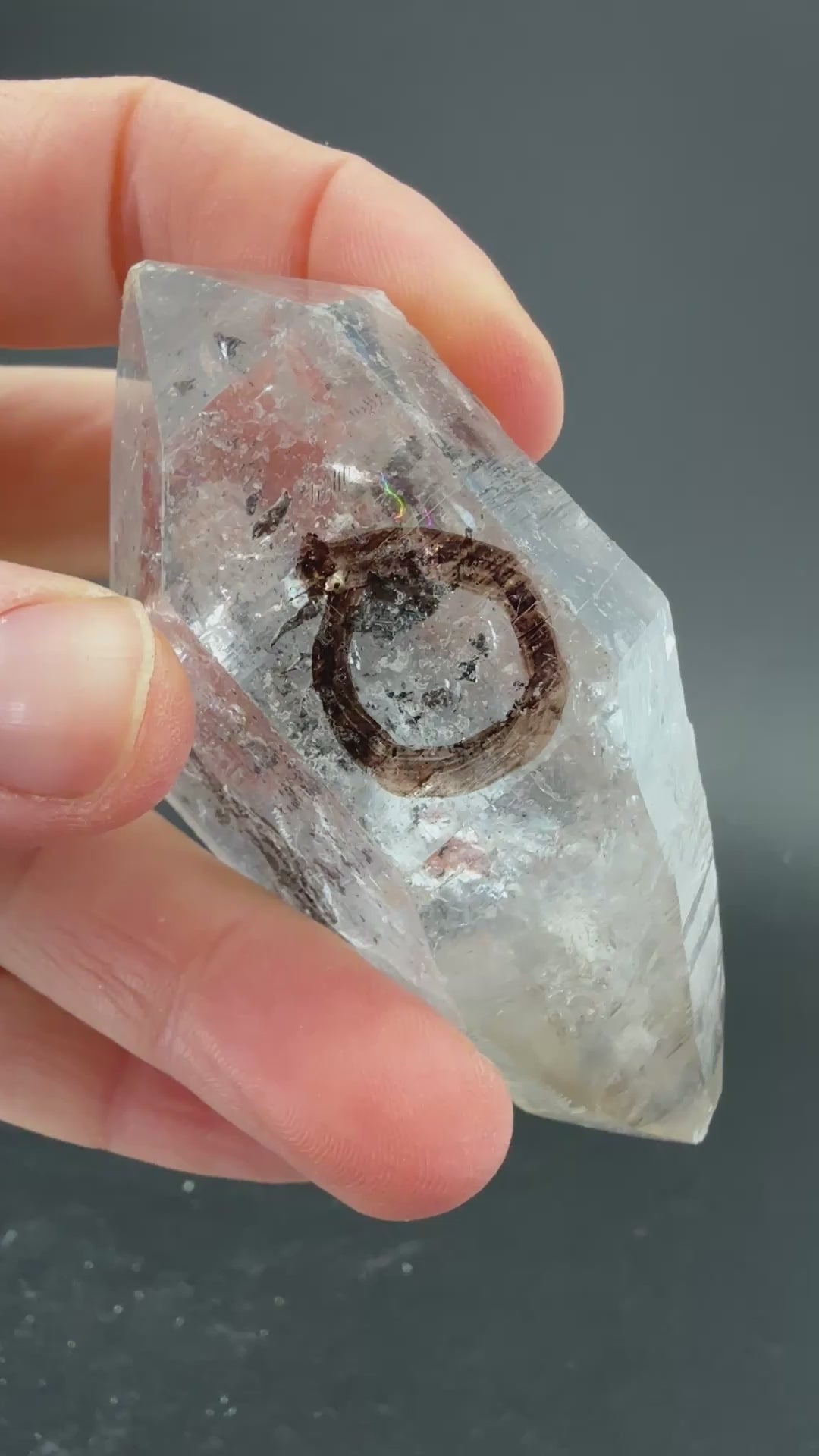 Carbon Included Enhydro from Tibet TF3272