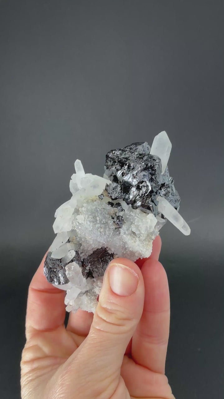 Sphalerite with Quartz from Russia CL0007