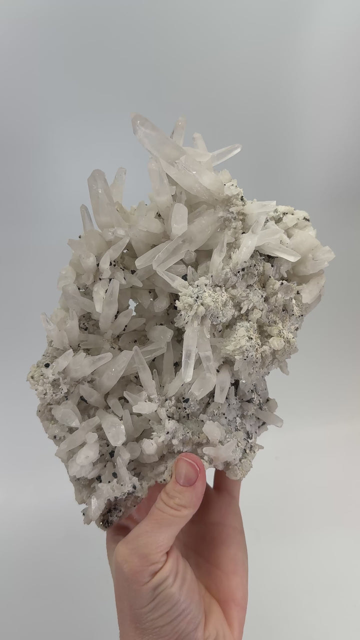 Large Quartz Cluster from Cavnic Mine, Romania TU1700
