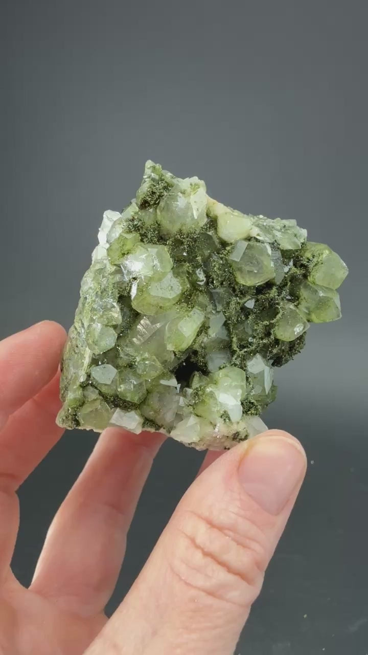 Quartz and Epidote Specimen from Turkey DS693