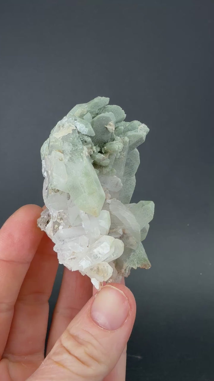 Quartz with Chlorite Inclusions from Pakistan TF1845