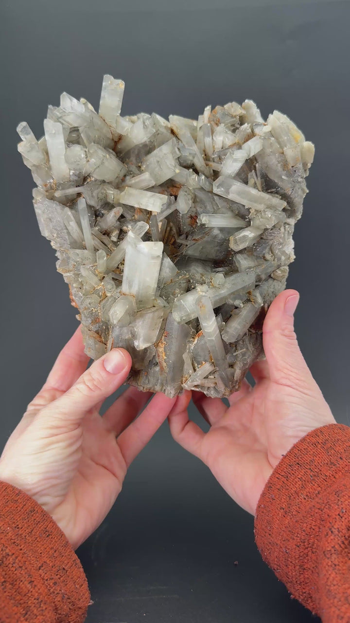 Gypsum Selenite Cluster from Tuscany, Italy TF1983
