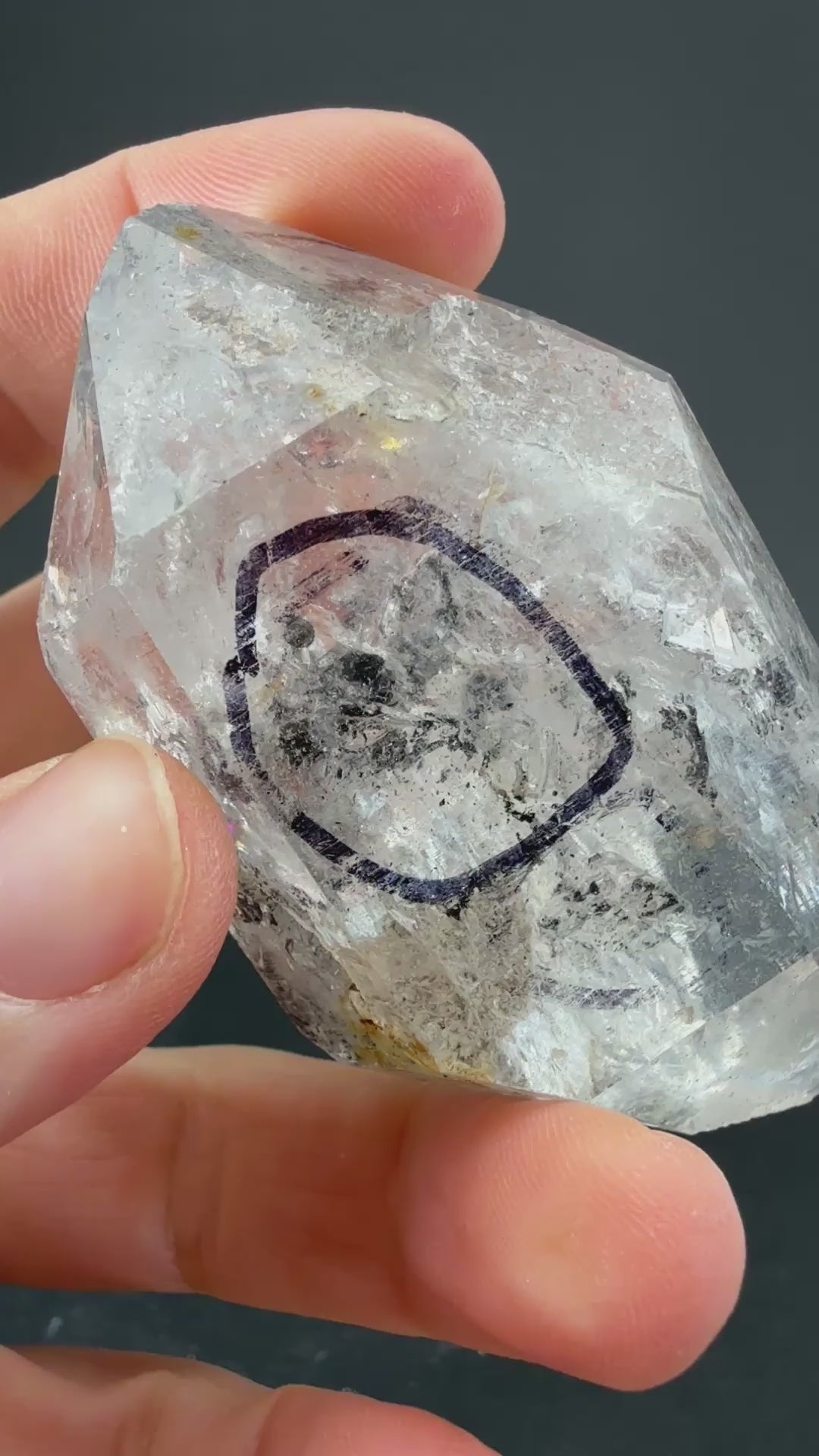Carbon Included Enhydro from Tibet TF3278