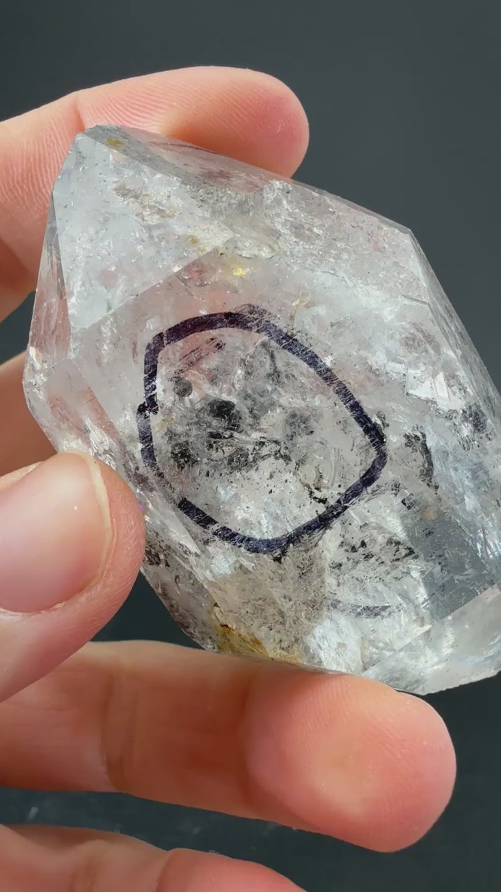 Carbon Included Enhydro from Tibet TF3278