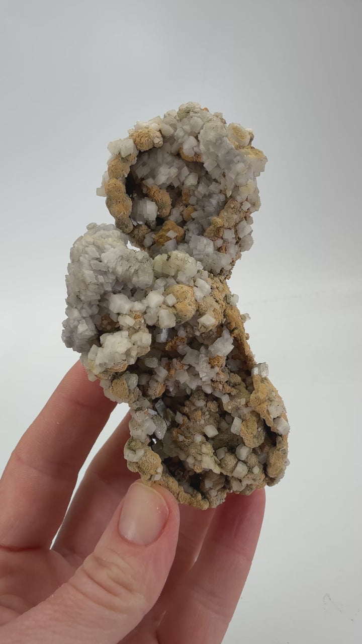 Siderite with Calcite from Dalnegorsk, Russia TF1830