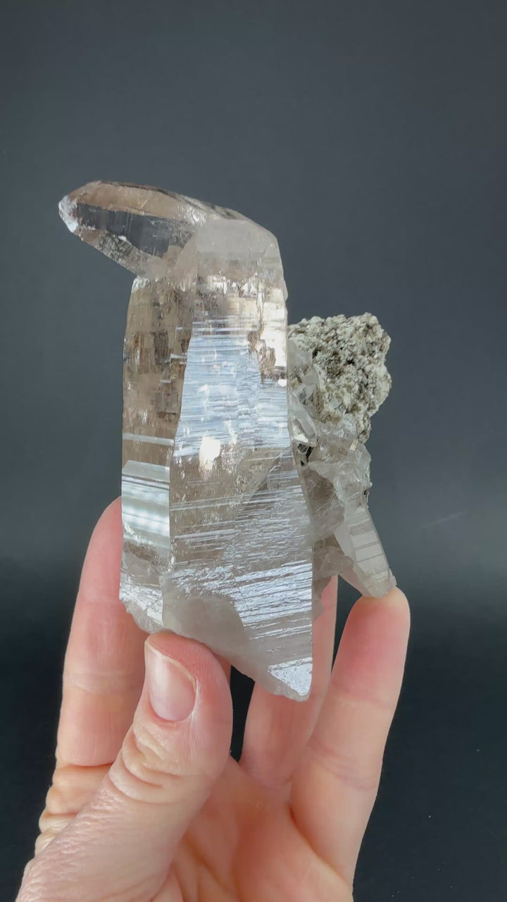 Smoky Quartz Cluster from Switzerland TF1255