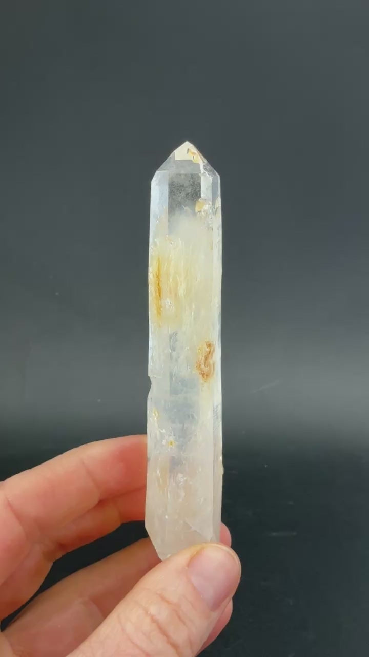 4.5" Blue Smoke Colombian Lemurian TW520