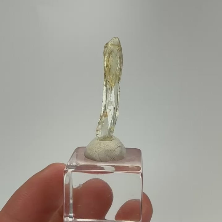 7.75 carat Beryl var. Heliodor from Volyn Deposit TZ537