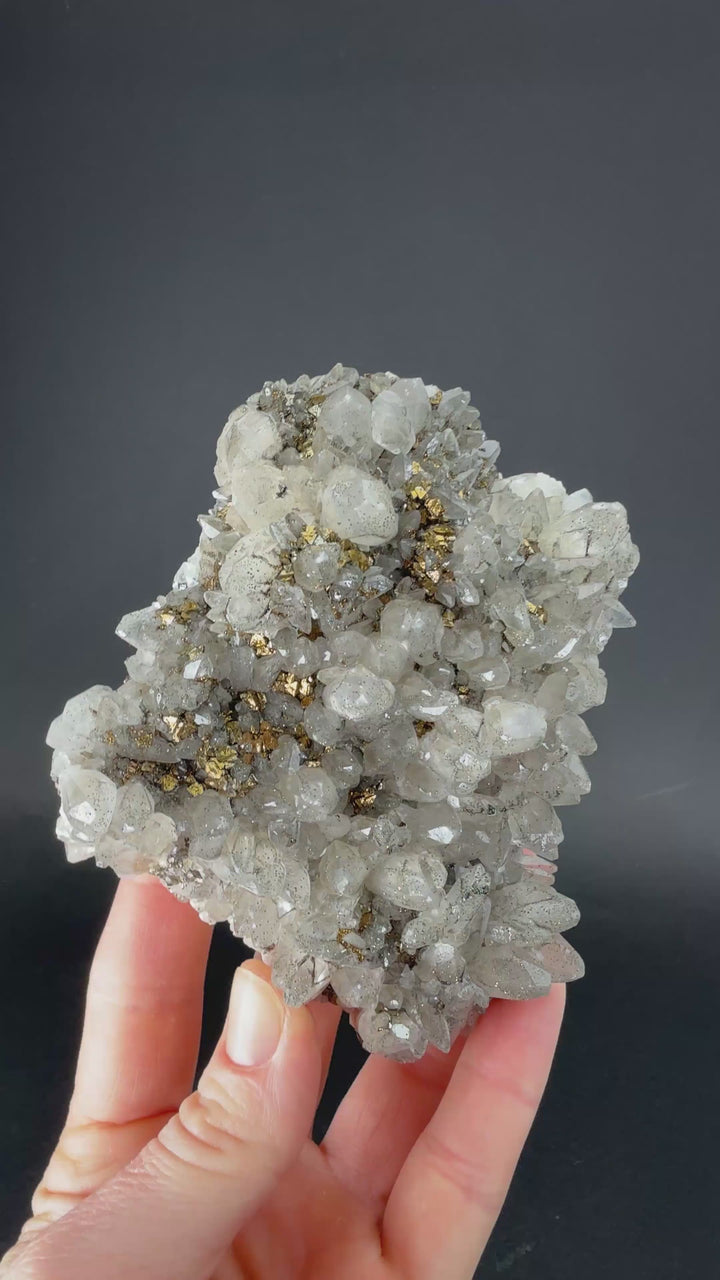 Calcite and Chalcoyprite from Kazakhstan TF1015