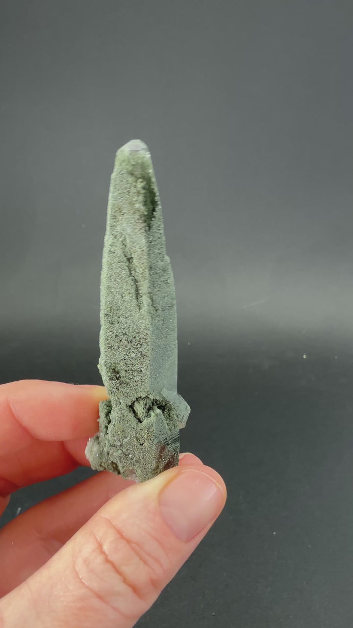 Chlorite Included Quartz from Mt. Ganesh, Nepal TF2165