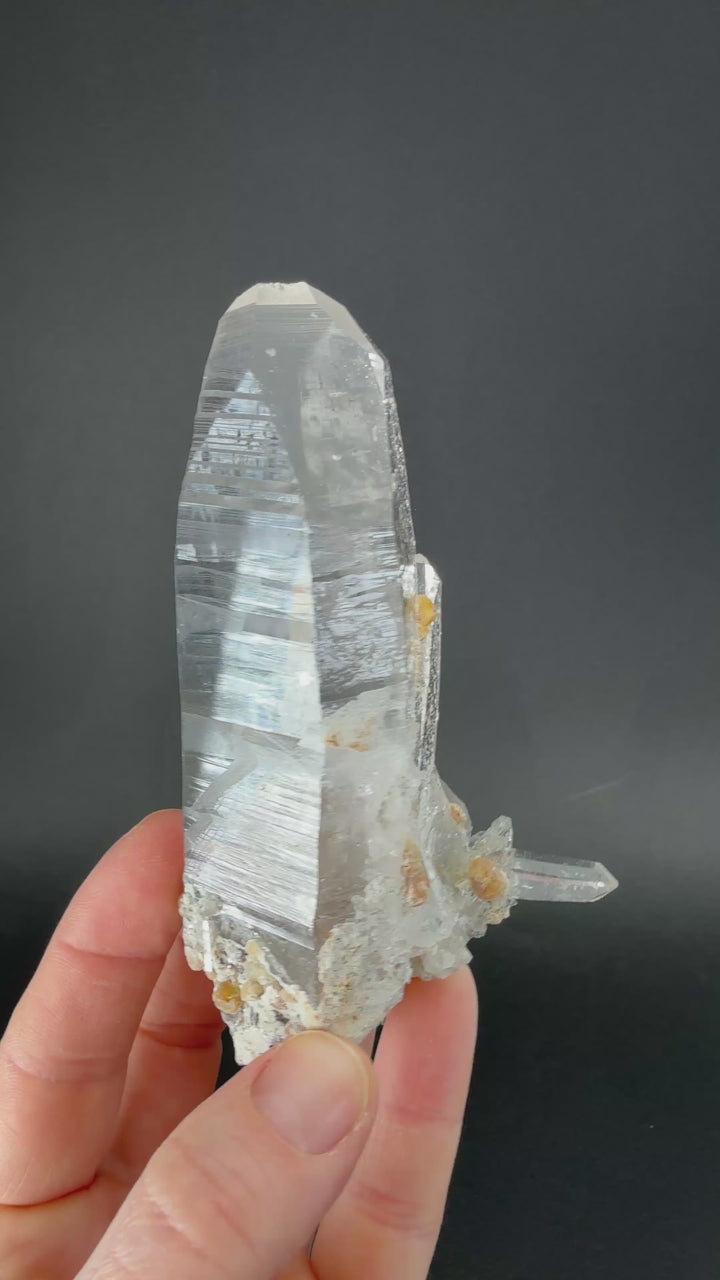 4" Swiss Quartz Cluster TF1749