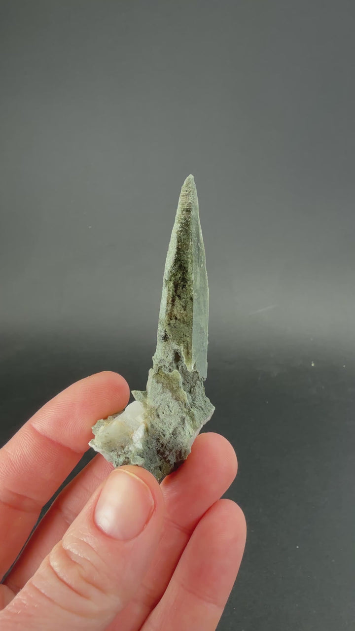 Chlorite Included Quartz from Mt. Ganesh, Nepal TF2184