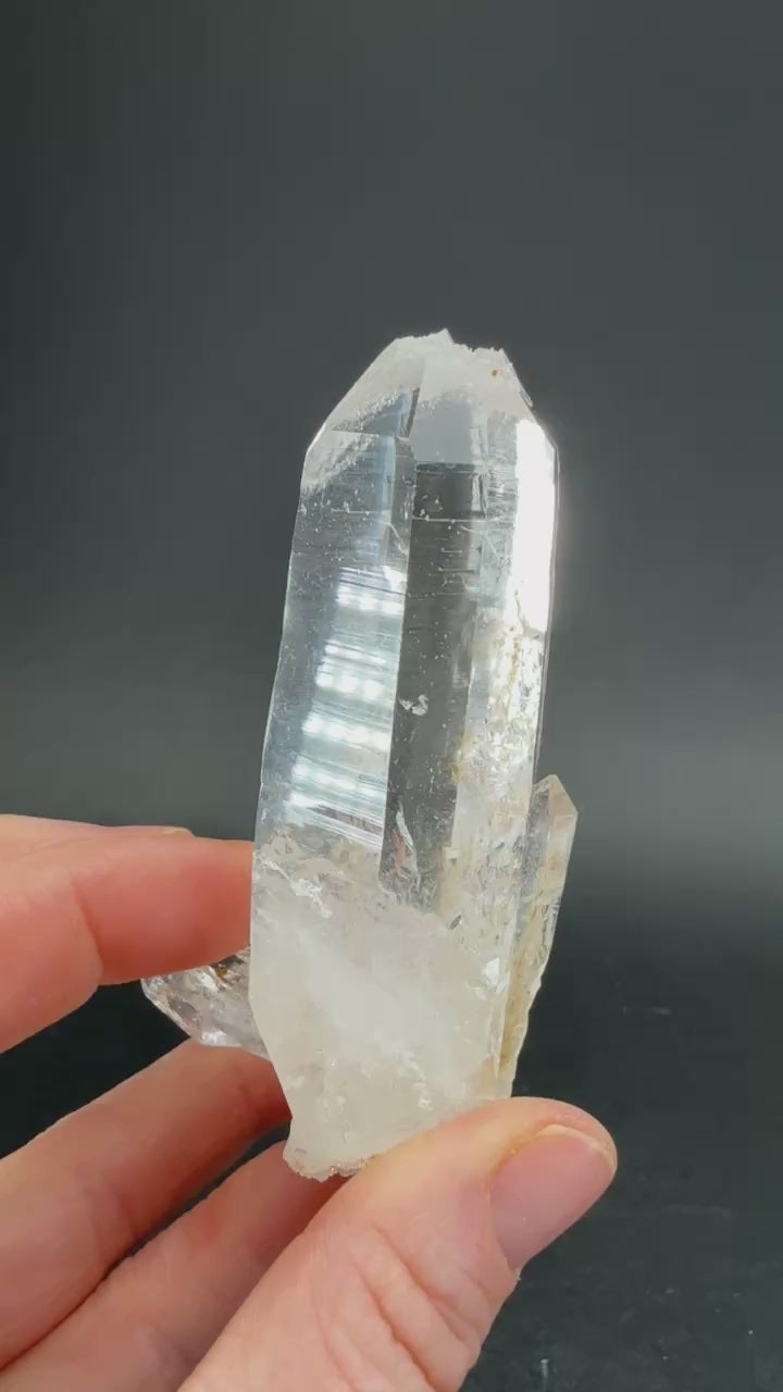 3.25" Self Healed Colombian Lemurian Crystal TF3327