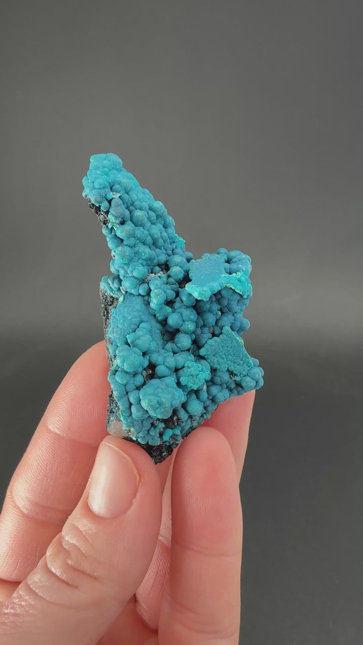 2.5" Quartz with Chrysocolla from Tentadora Mine TF3000