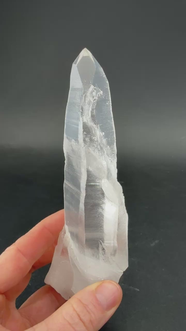 6" Lemurian Crystal DV304