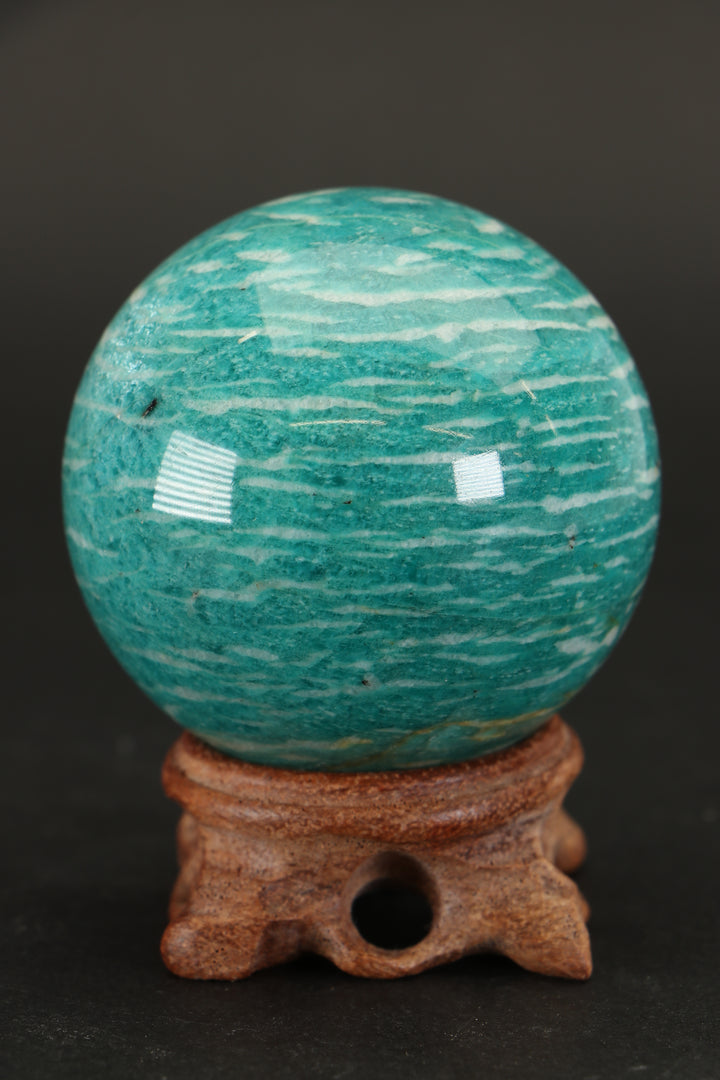 2.25" Russian Amazonite Sphere TF97