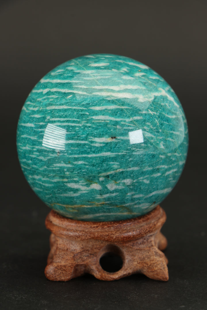 2.25" Russian Amazonite Sphere TF97