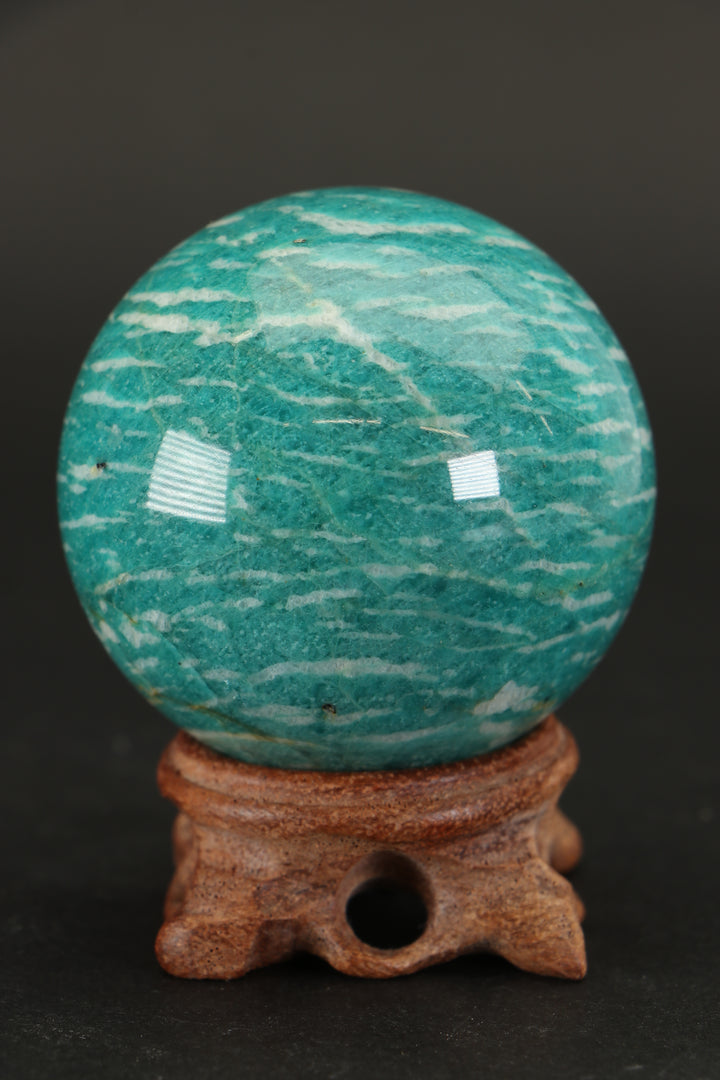2.25" Russian Amazonite Sphere TF97