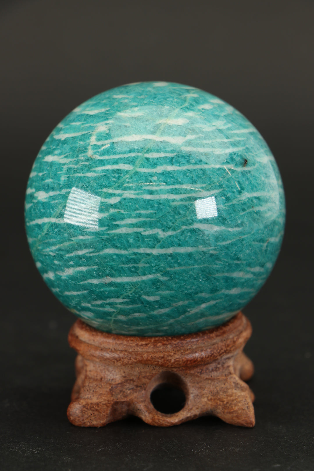 2.25" Russian Amazonite Sphere TF97